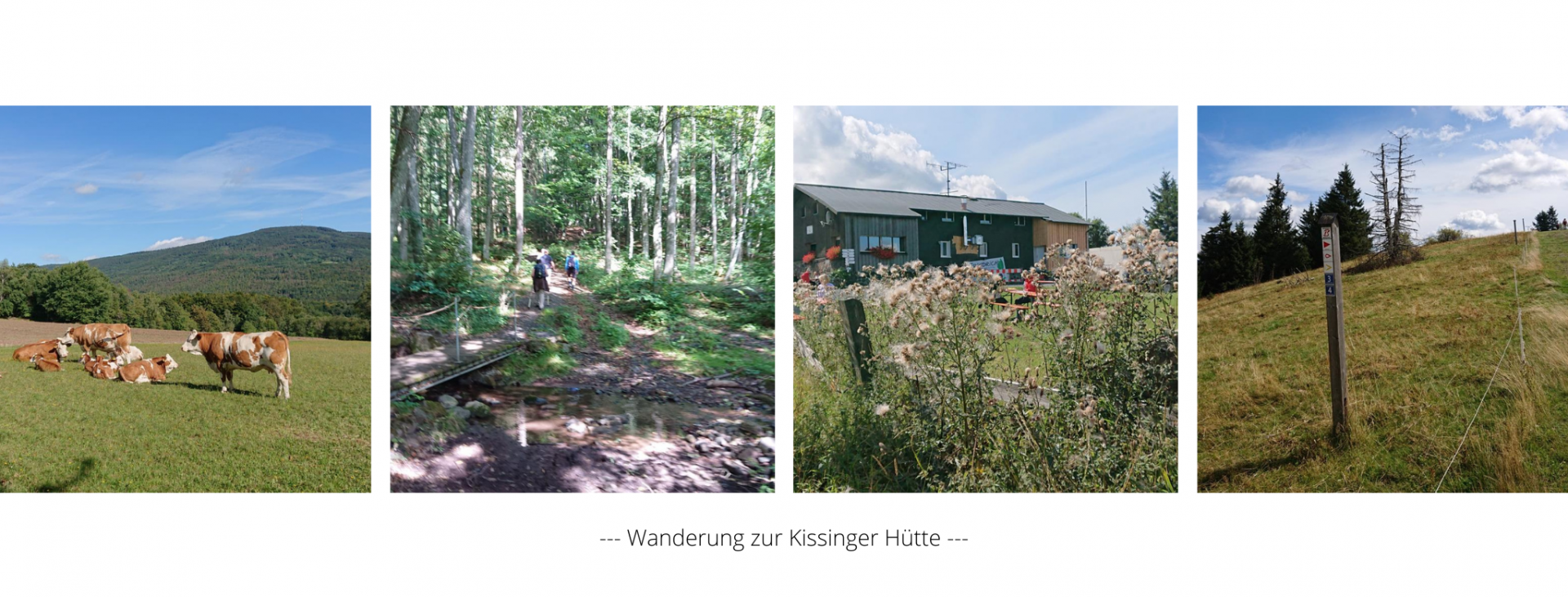 Wanderung zur Kissinger Hütte